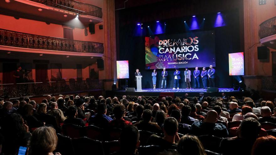 Imagen de la segunda edición de los Premios Canarios de la Música