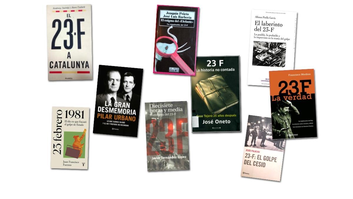 Libros acerca del 23-F.