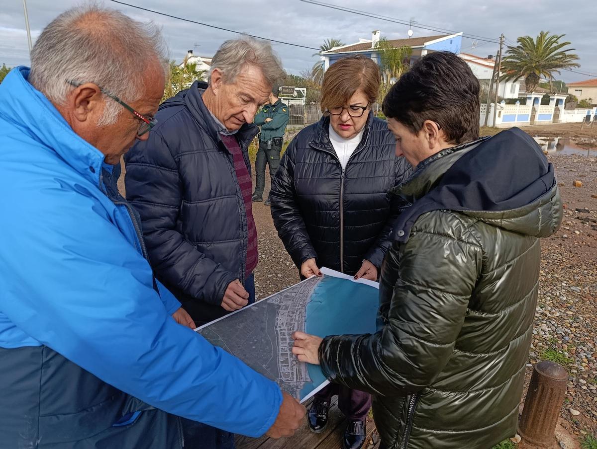 Almenara reclama espigones urgentes tras los graves daños del temporal en la playa Casablanca