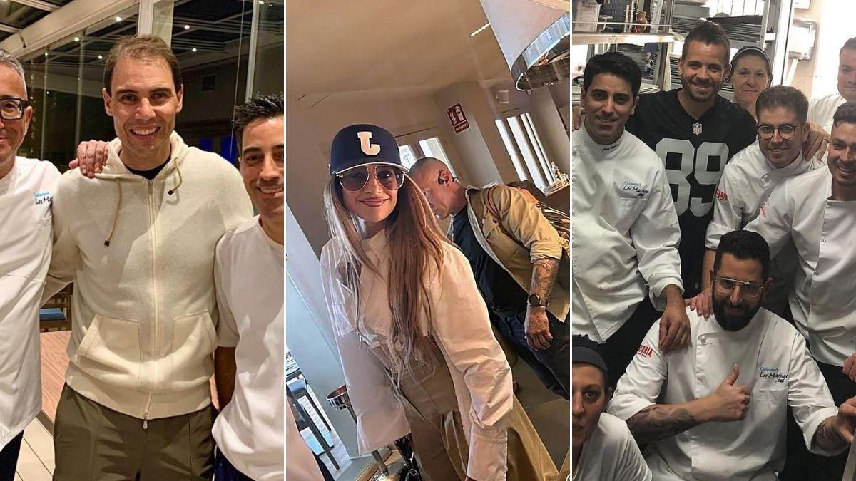 De Jennifer López a Rafa Nadal y los chefs José Andrés y David Muñoz: el restaurante a pie de playa en Málaga que enamora a los famosos con el mejor marisco