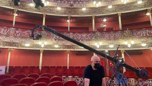 Preparativos en el Teatro Arriaga de Bilbao para la ceremonia de los Premios Max. 