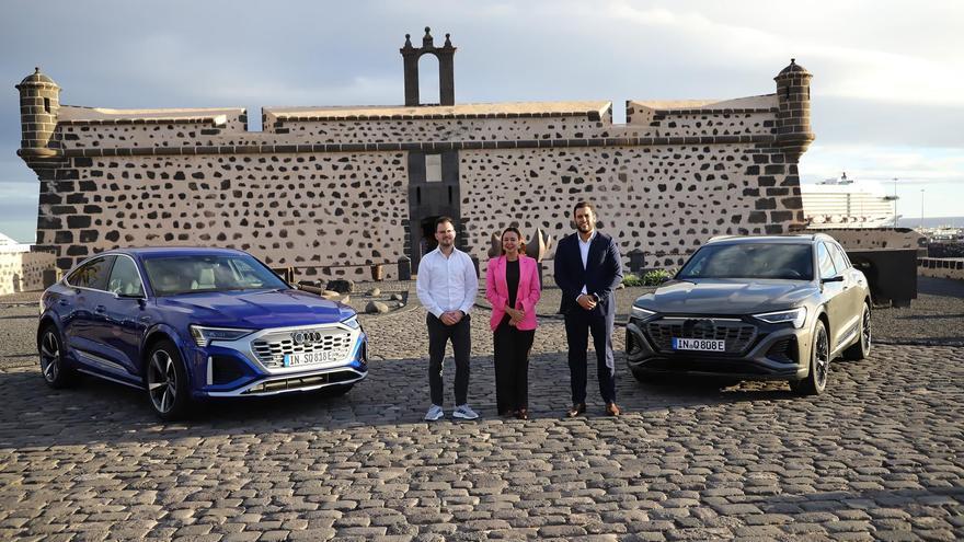 Audi elige Lanzarote para la presentación mundial de su coche eléctrico Q8