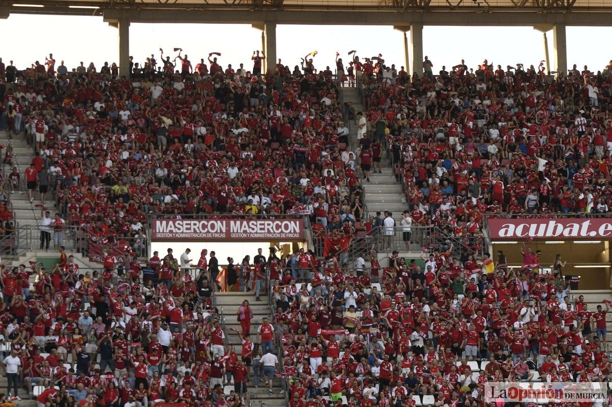 Así fue el encuentro del play off del Real Murcia y el Nástic en la lucha por el ascenso