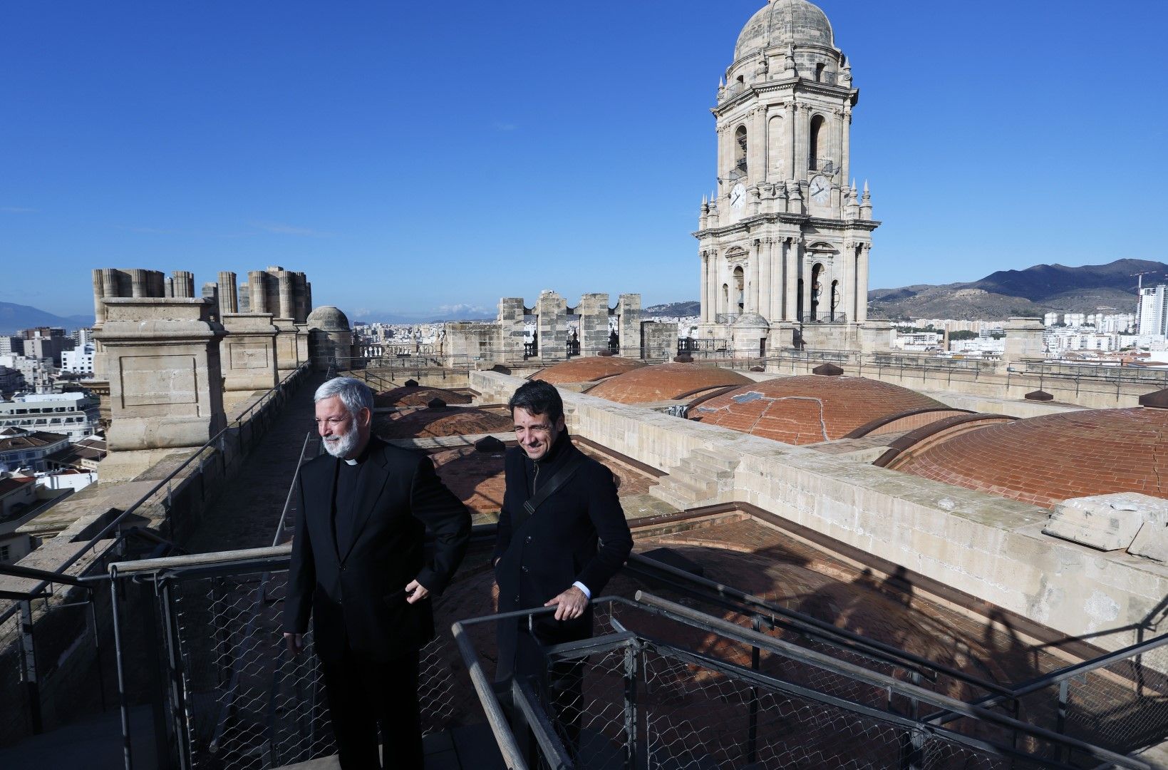 Campaña del Obispado para buscar fondos para construir el tejado de la Catedral