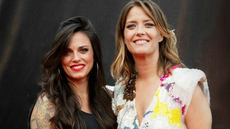 María Casado y su nueva novia, Martina, en la gala Starlite, en Marbella.