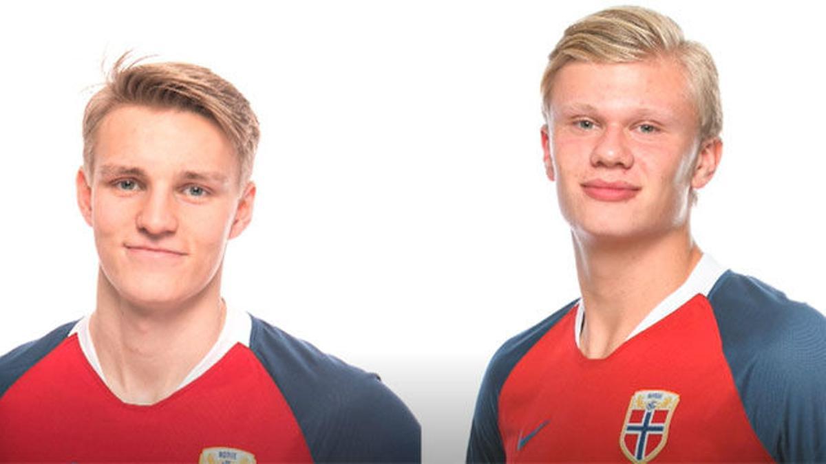 Haaland - Odegaard, el dueto del ártico que pisa fuerte