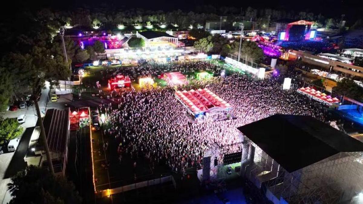Espacio del SkyFest de Benidorm.