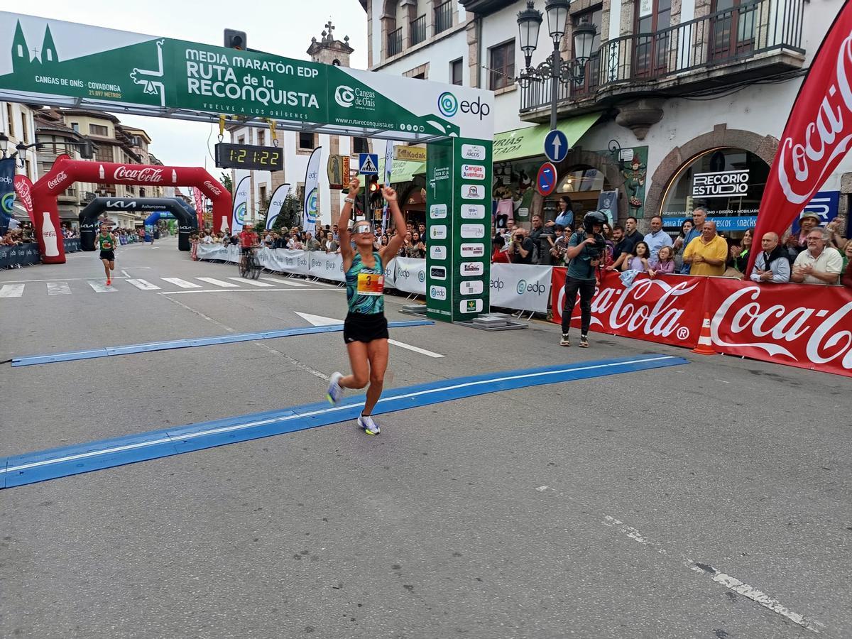 Así fue la media maratón Ruta de la Reconquista