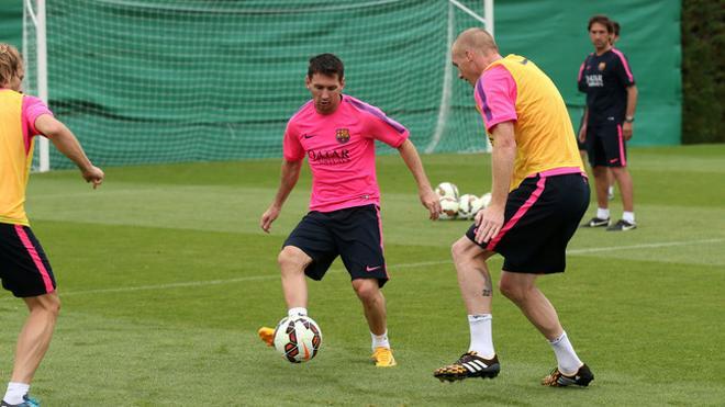 Luis Enrique continúa preparando el arranque liguero ante el Elche