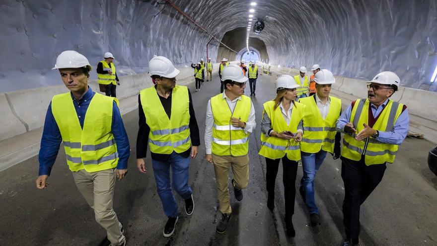 Los túneles de Faneque abren en febrero y la totalidad de la carretera de La Aldea se retrasa a 2026