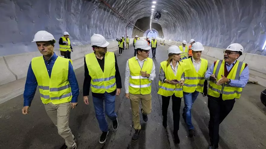 Los túneles de Faneque abren en febrero y la totalidad de la carretera de La Aldea se retrasa a 2026