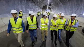 El Gobierno de Canarias se compromete a abrir los Túneles de Faneque a principios de 2024