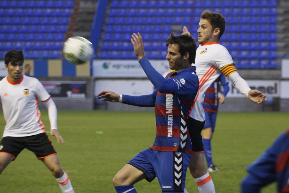 Llagostera - Valencia Mestalla (1-1)