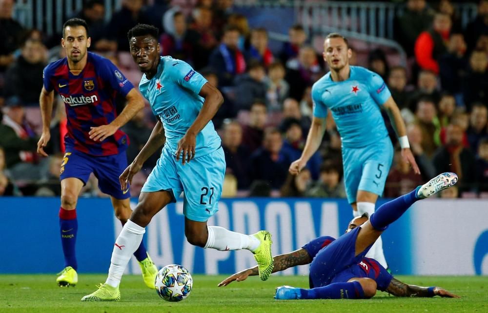 Champions League: Barcelona - Slavia de Praga