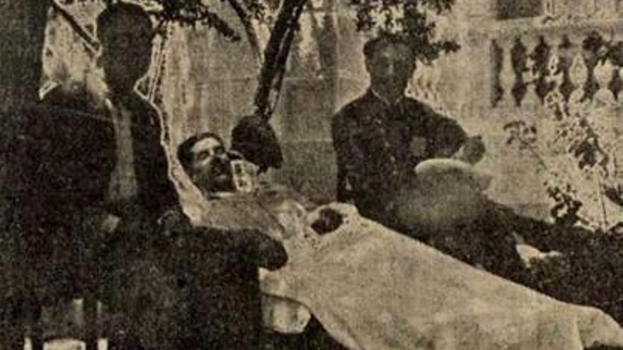 Gandia, 1928. La fugaz visita de Sergio Petroff al «Aldeano» en el sanatorio de Madrid