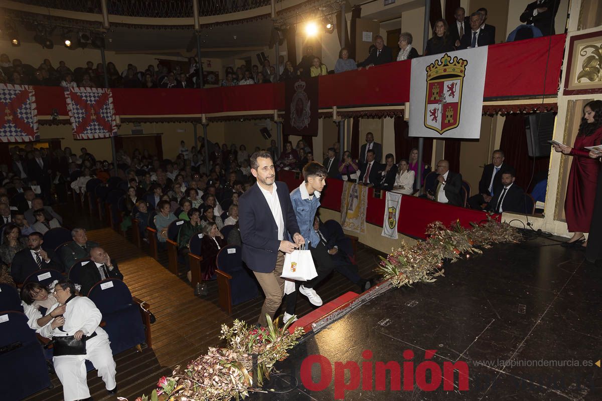 Gala Festera en Caravaca (presentación de Reyes Cristianos e Infantes de Castilla)