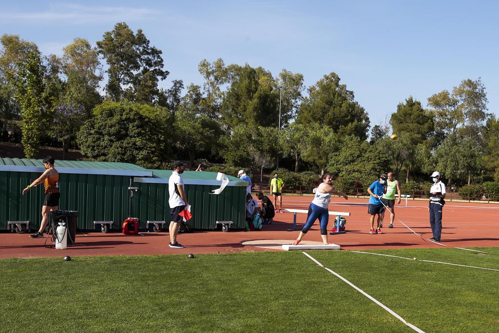 Campeonato regional de atletismo. Primera jornada