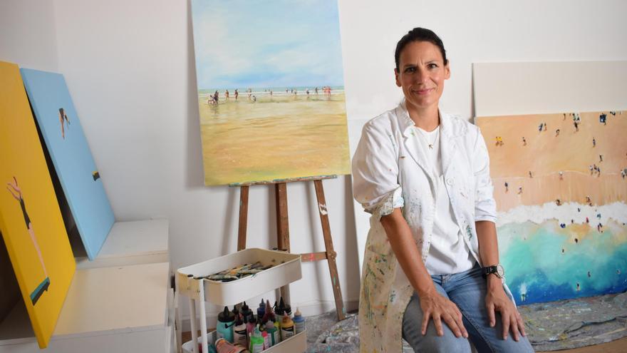 Cristina Vázquez, la pintora responsable de &quot;El gabinete de las maravillas&quot;