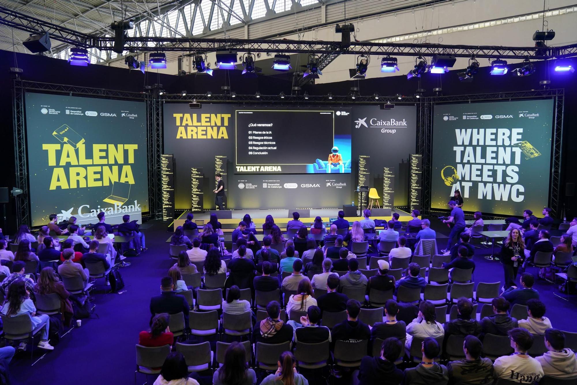 El espacio Talent Arena reunirá actividades, workshops y talleres.