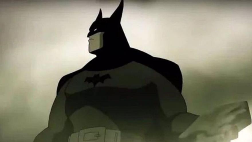Una imatge d’animació de l’heroi a «Batman: Strange Days» | WARNER BROS
