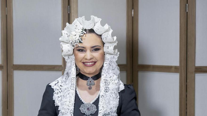 Victoria Valdés Pérez, candidata de la Hoguera Calderón de la Barca-Plaza de España