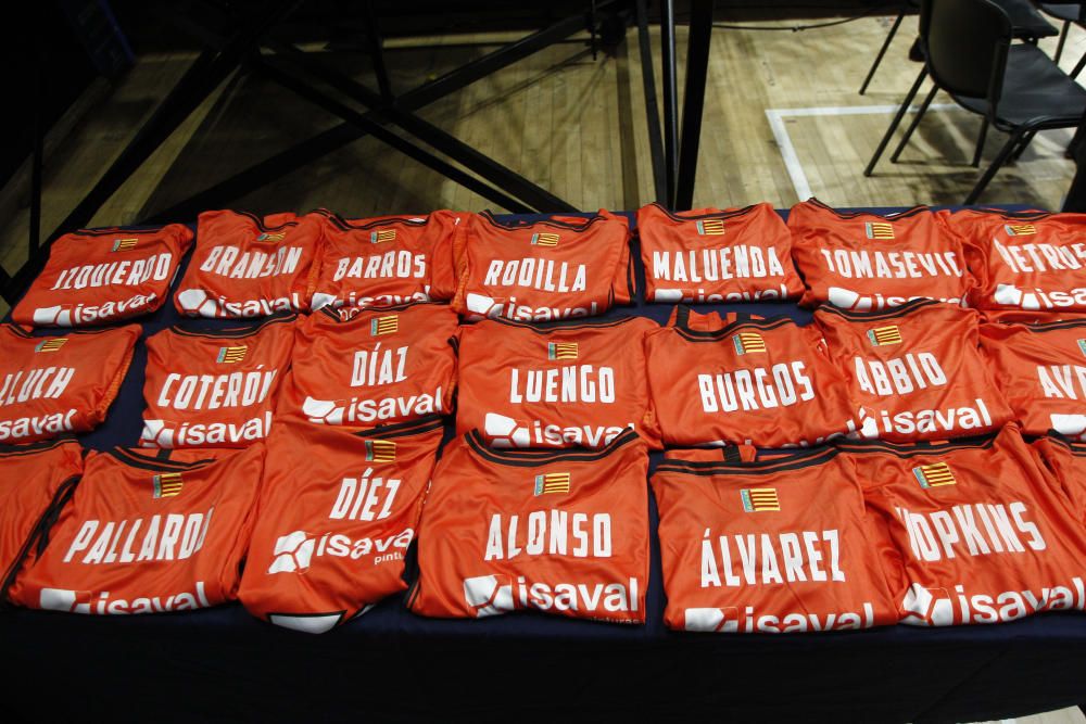 Todas las imágenes de la emotiva presentación del Valencia Basket 2016/17