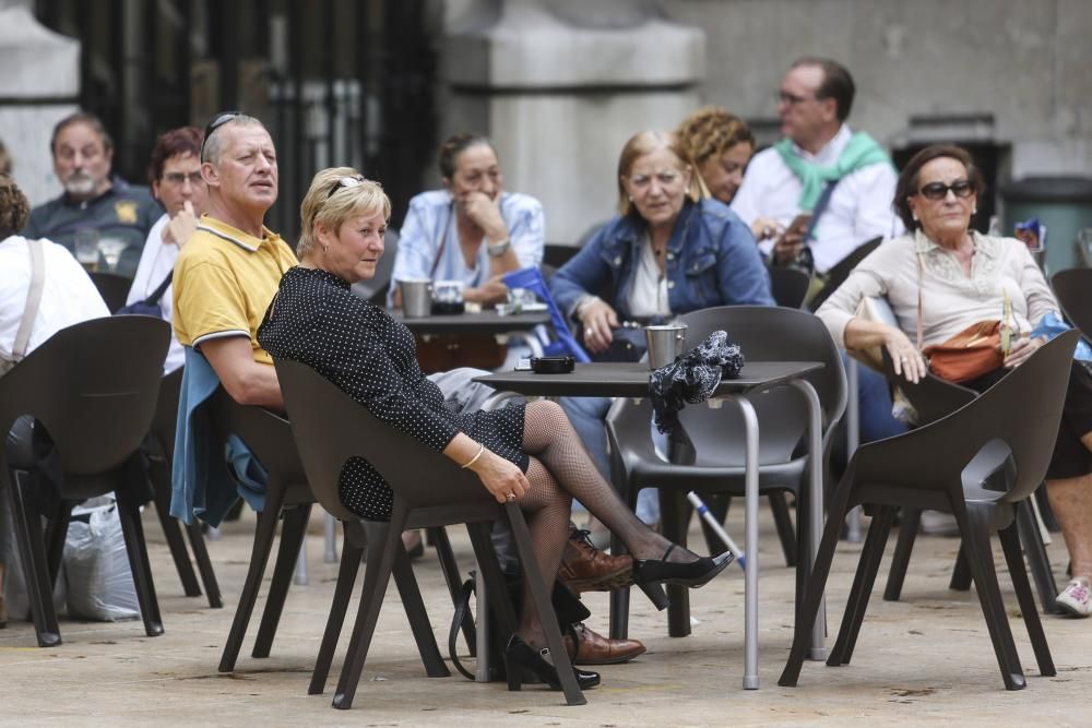 Jornada de calor en pleno mes de octubre