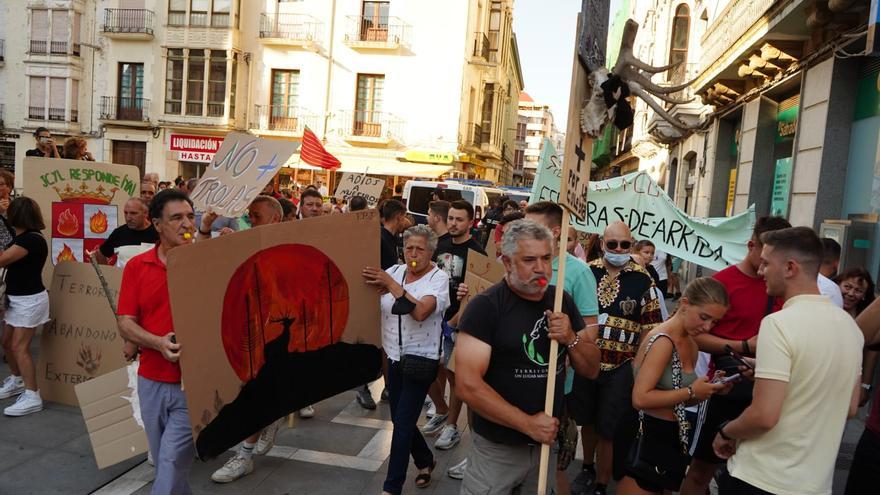 Más de 2.000 personas se echan a la calle en Zamora para  protestar por la gestión de los incendios