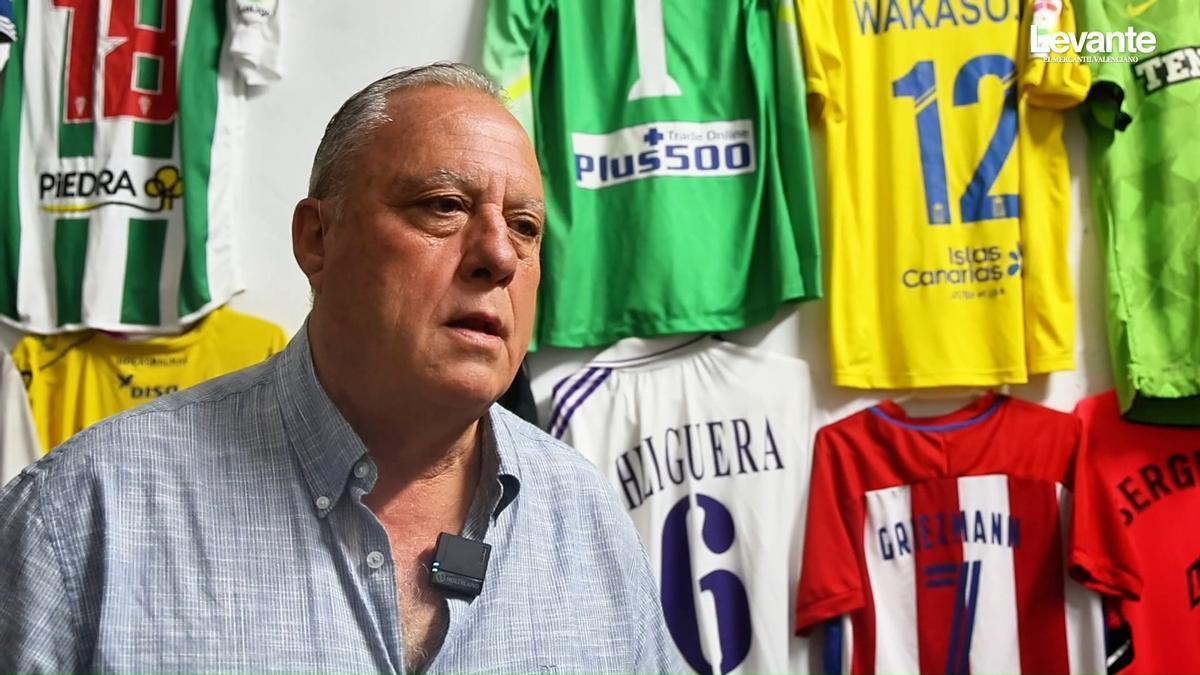 Raimón Ferrer, jardinero del Levante UD que se jubila