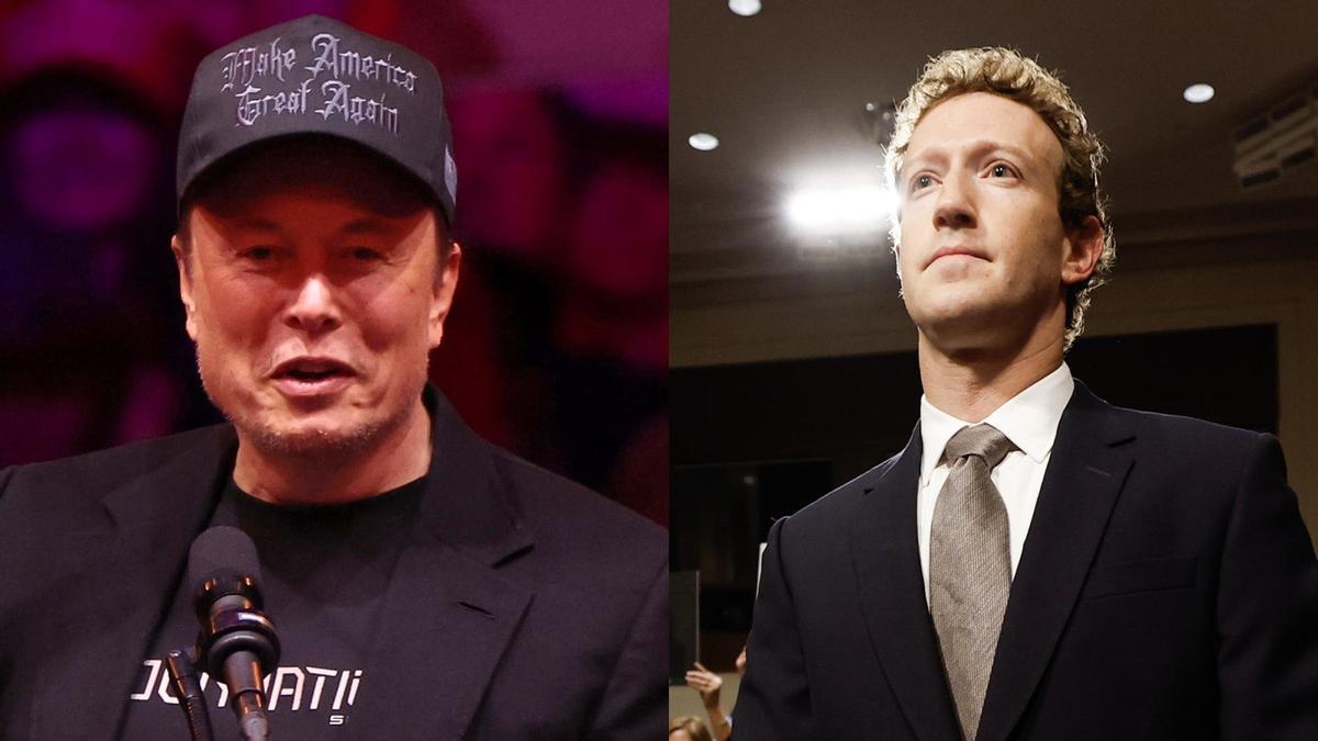 Elon Musk y Mark Zuckerberg