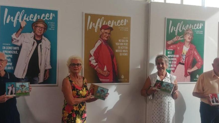 Un instante de la presentación de la campaña &quot;Yayos influencers&quot;