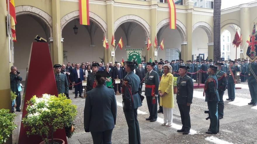 Reconocen labor de José Antonio Hurtado al frente de Guardia Civil en Extremadura