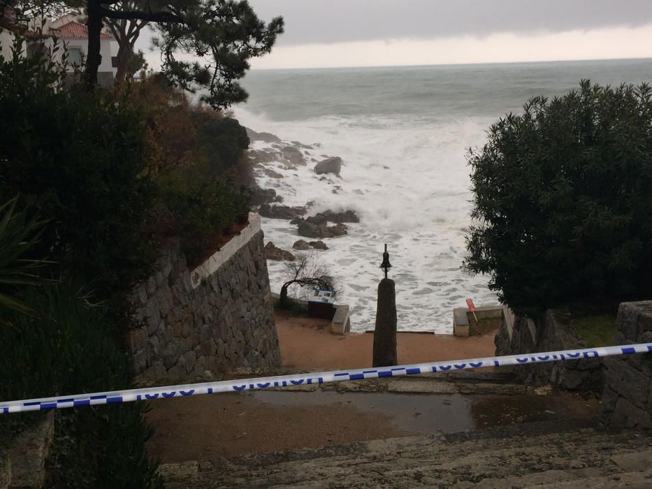 Temporal de vent i aigua a les comarques gironines