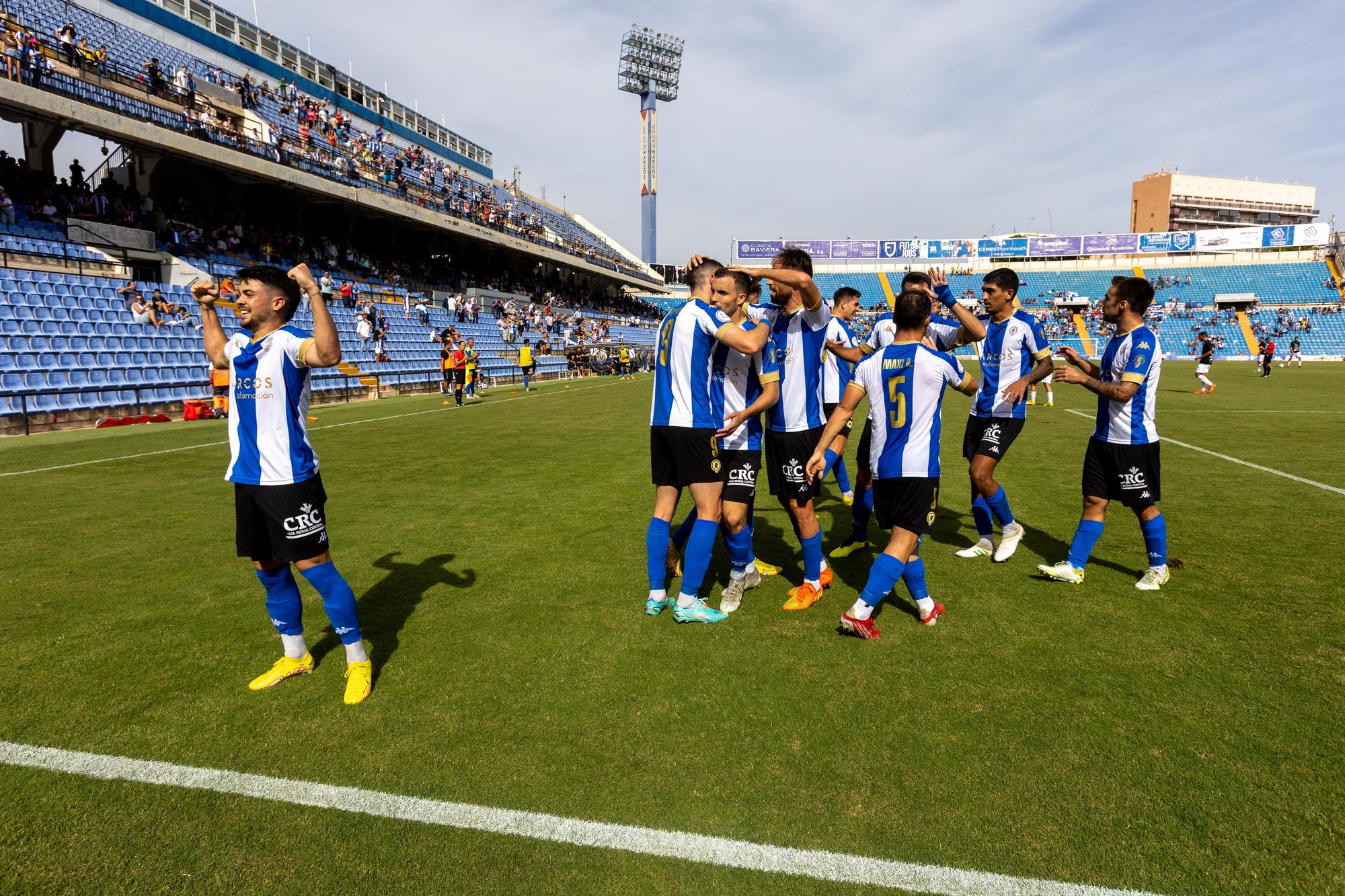 (2-1) El Hércules remonta y vence con sufrimiento en el Rico Pérez