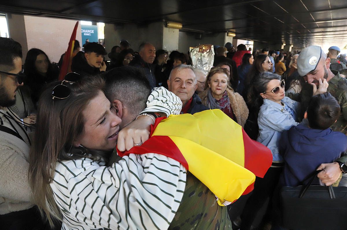 El último contingente de la Brigada Guzmán el Bueno ya está en Córdoba