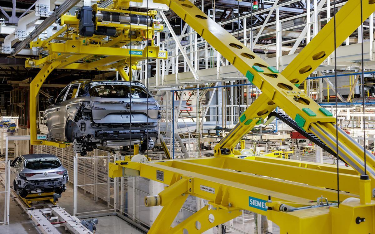 Fábrica de Renault en Palencia. Fábrica de Renault en Palencia.