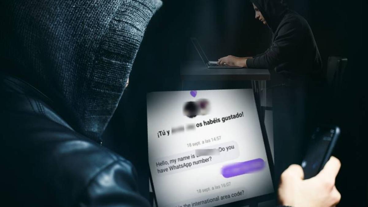 Estafadores en aplicaciones