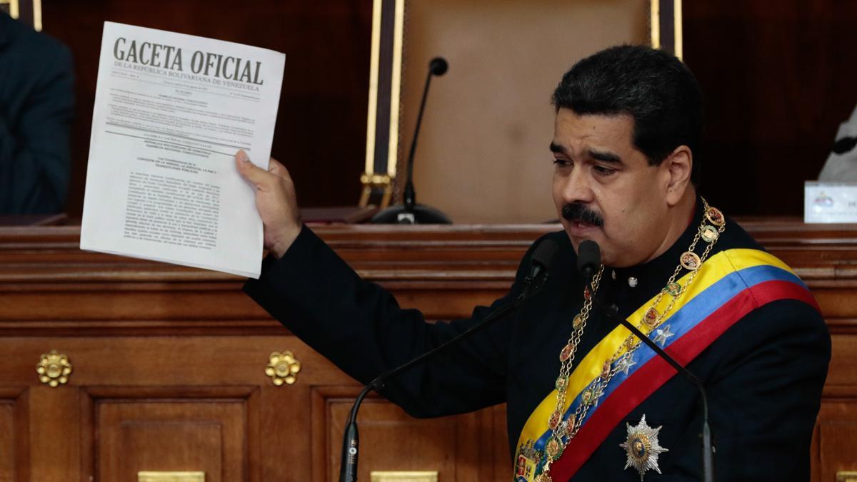 Nicolás Maduro reconeix els poders de la seva Assemblea Nacional Constituent