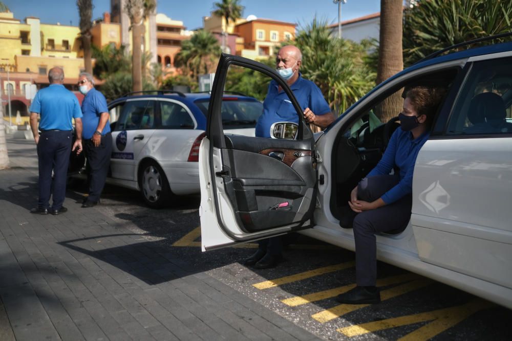 El sur de Tenerife vacío