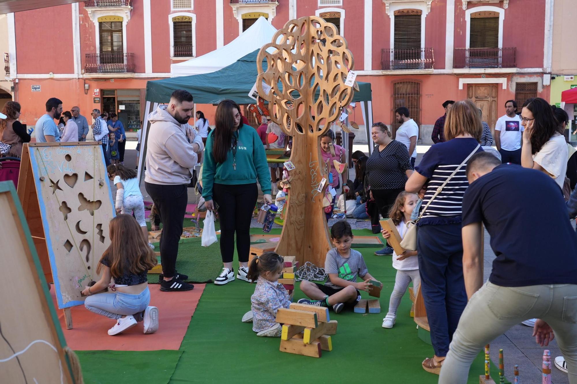 Las imágenes de la feria de agroecología y consumo responsable de Vila-real