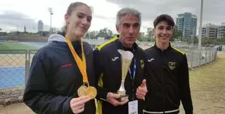 Triple podi femení en el Campionat de Catalunya absolut de taekwondo