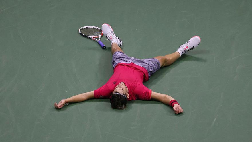 El instante de la épica remontada de Thiem sobre Zverev
