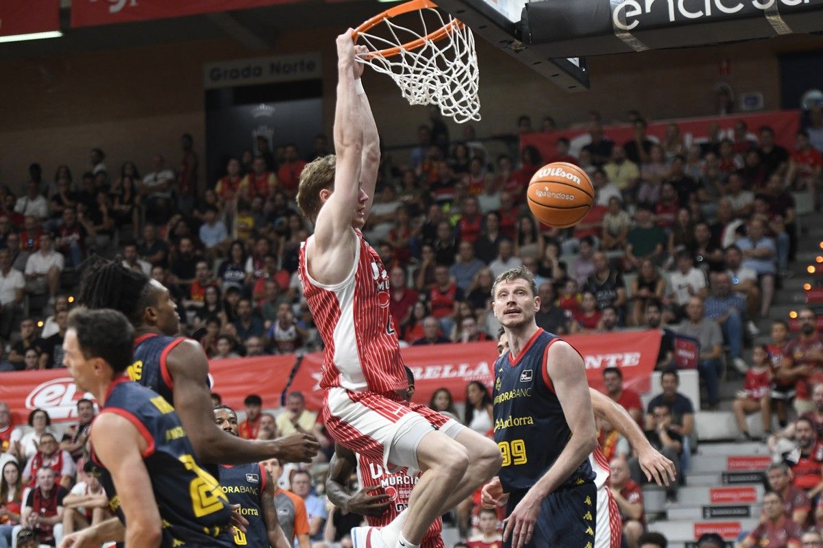 La aplastante victoria del UCAM Murcia ante el Andorra, en imágenes