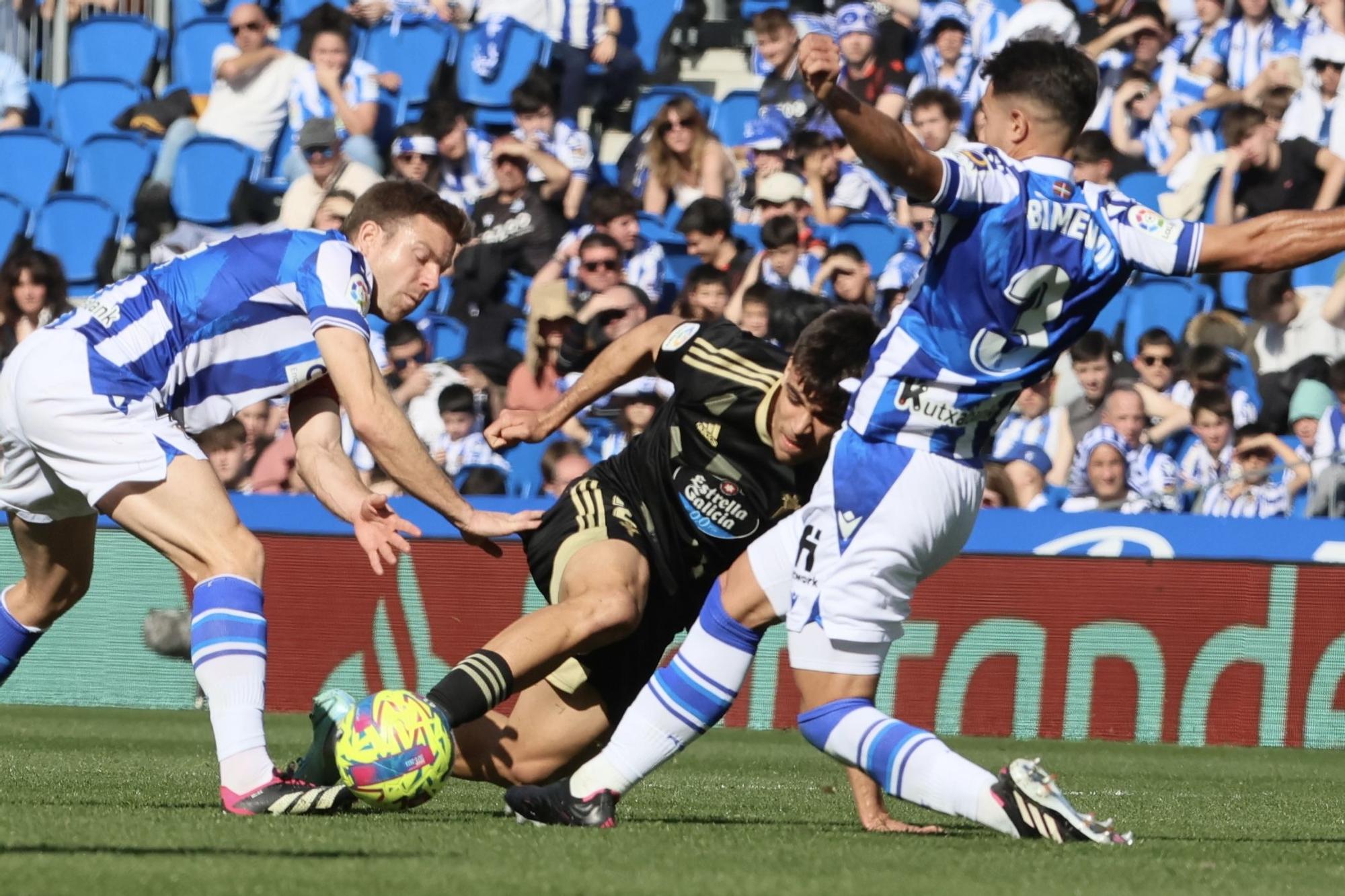 Todas las imágenes del partido entre la Real Sociedad y el Celta