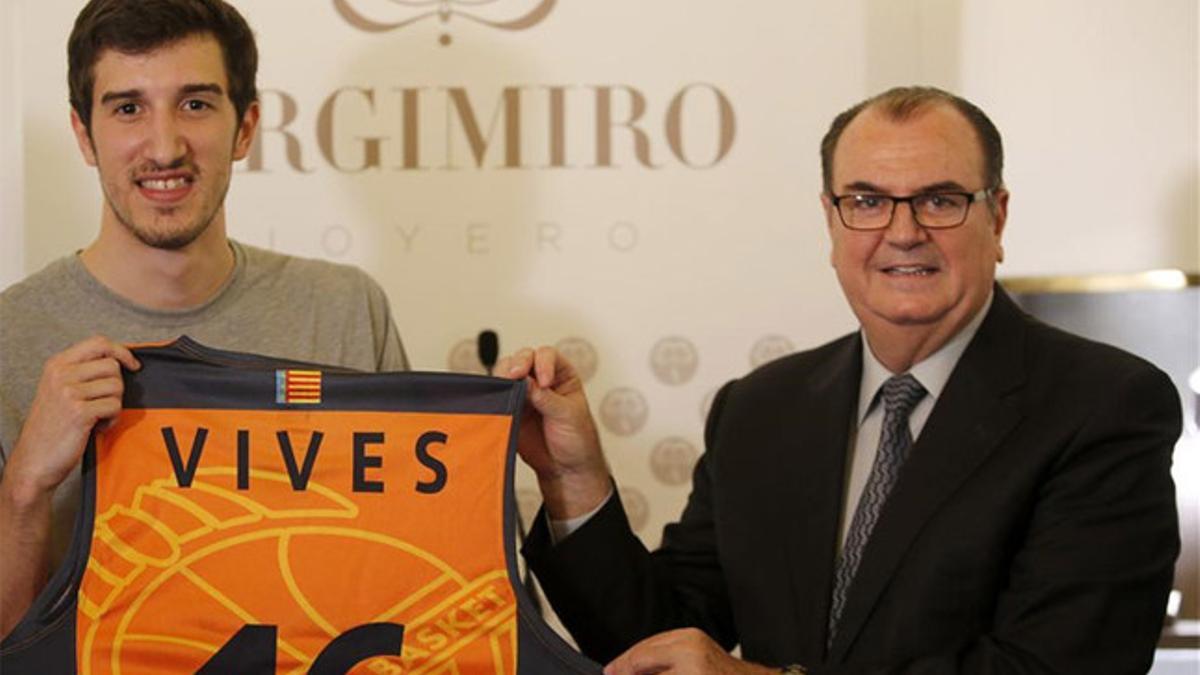 Guillem Vives, uno de los fichajes del Valencia Basket