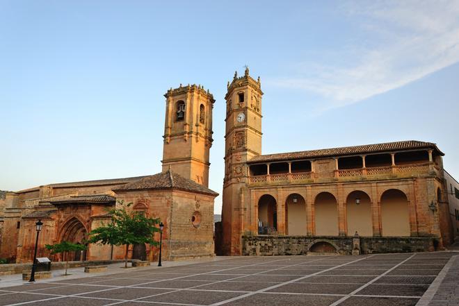 Plaza Mayor de Alcaraz (Albacete)