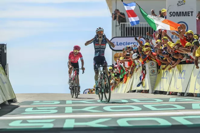 La etapa 16 del Tour de Francia, en imágenes