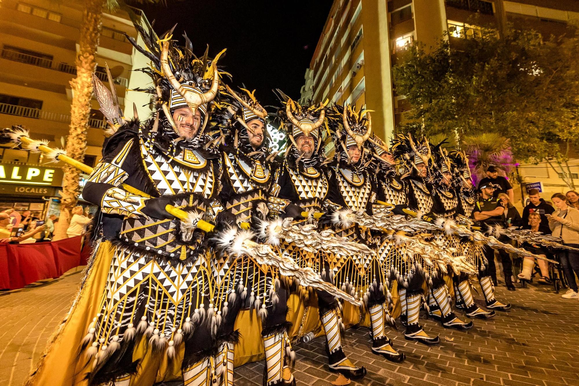 Desfile de Moros y Cristianos en Calp