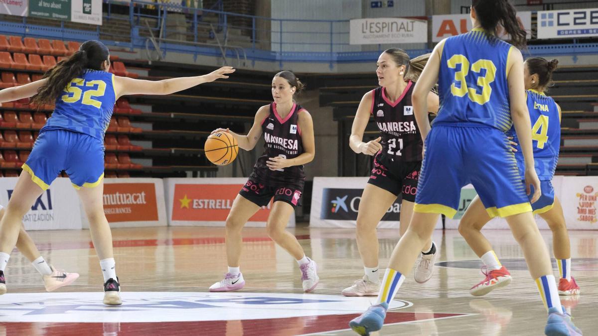 Queralt Ribera va acabar el partit amb 12 punts al caseller anotador