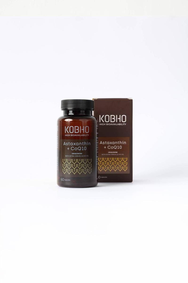 Astaxanthin + CoQ10, de Kobho